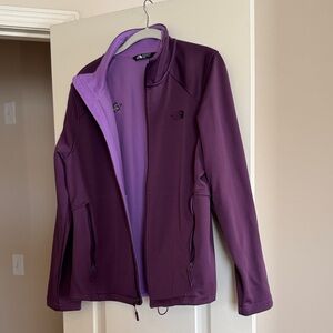 Like new…Women's North Face Purple Jacket. Size XL